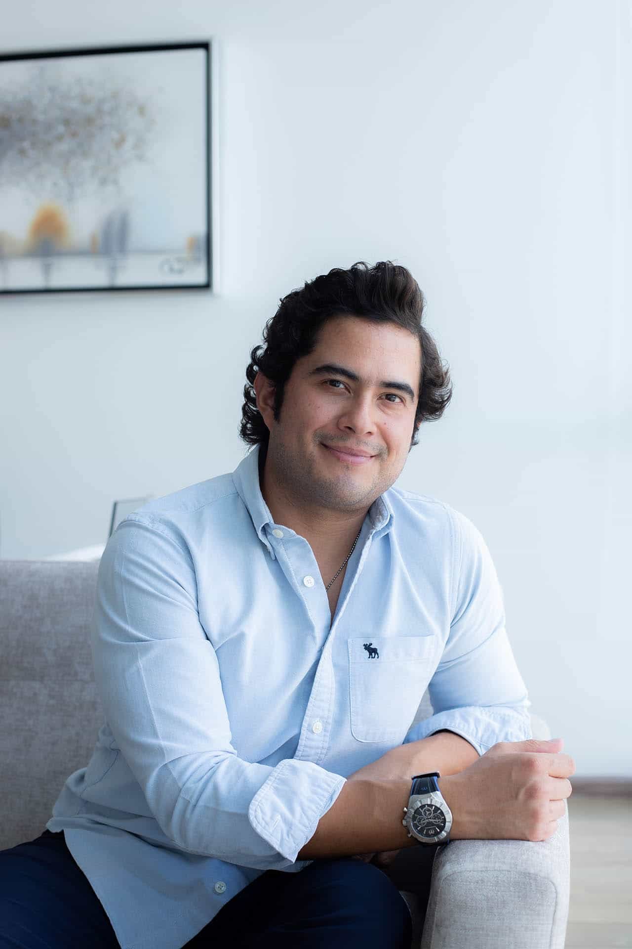 retrato de marca personal de perfil profesional