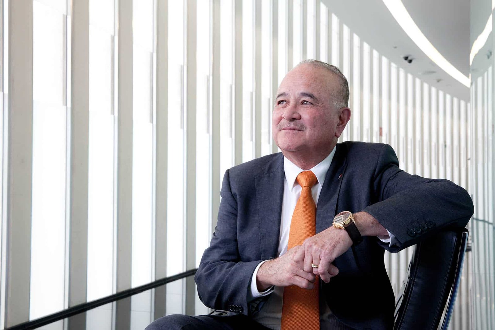 retrato de marca personal de político