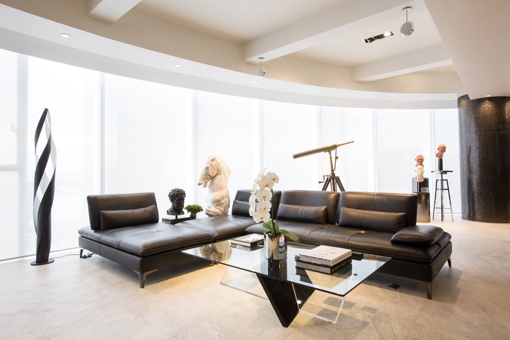 sala con diseño de interiores, portafolio de arquitectura de la fotógrafa odette olguín