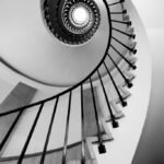 escaleras con proporcion aurea, portafolio de arquitectura de la fotógrafa odette olguín