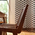 silla y textura de madera, portafolio de arquitectura de la fotógrafa odette olguín