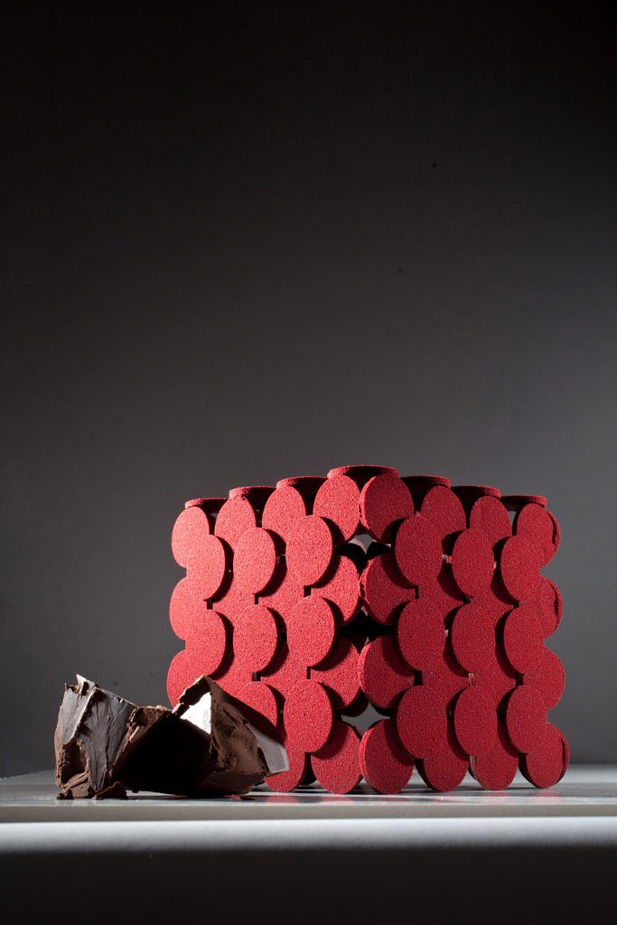 arquitectura hecha de chocolate, portafolio de gastronomía de la fotógrafa odette olguin