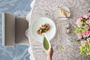 mesa de restaurante, portafolio de gastronomía de la fotógrafa odette olguin